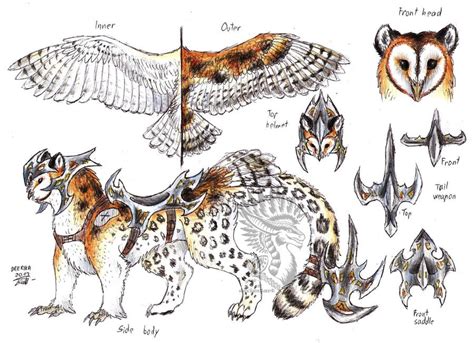 CM Gryphon Ref Sheet By Drerika On DeviantArt