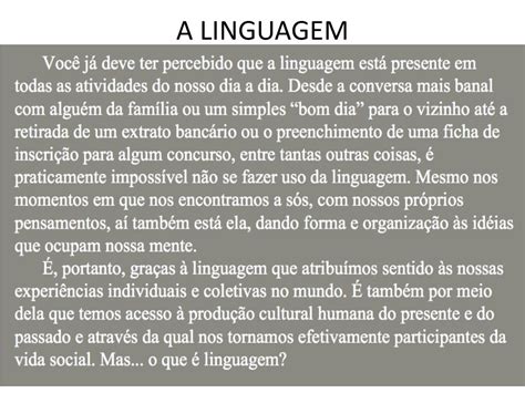 Ppt Linguagem Discurso E Texto Powerpoint Presentation Free