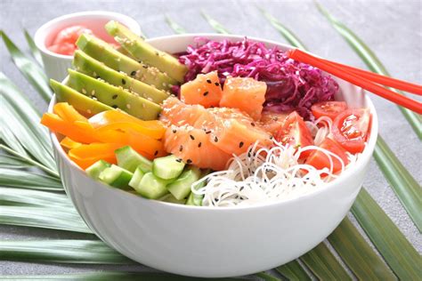 Un Buddha Bowl Au Saumon Et Avocat Irr Sistible