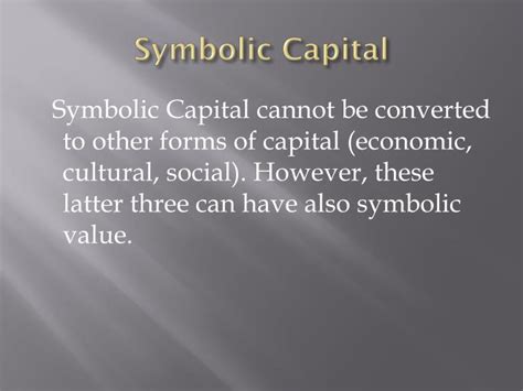 PPT - Pierre Bourdieu Cultural and Symbolic Capital PowerPoint Presentation - ID:3085150