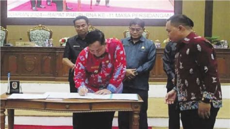 Apbd Katingan Resmi Ditetapkan Saiful Semoga Memberikan Manfaat