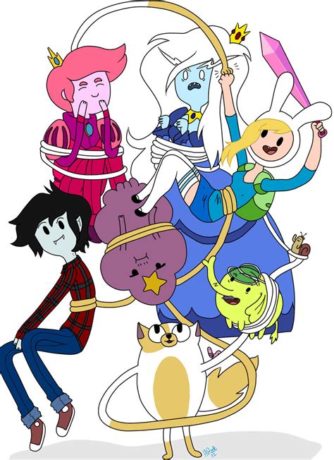 Fionna and Cake- Colored by HNRat on DeviantArt