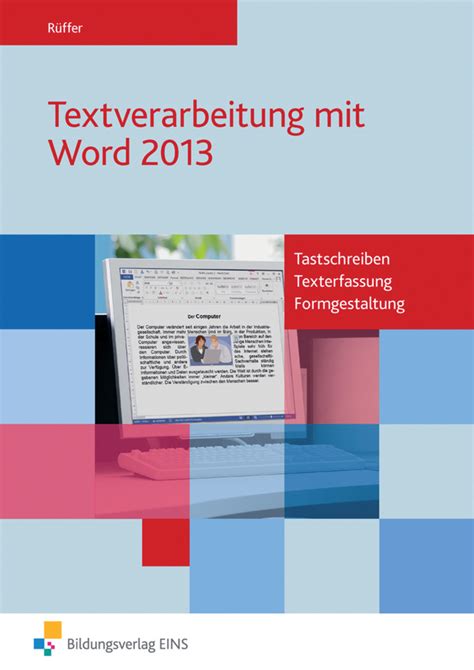 Textverarbeitung Mit Word Tastschreiben Texterfassung