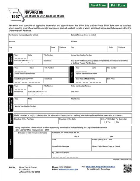 Missouri Fillable Form Application Printable Forms Free Online