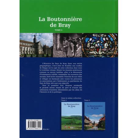 Livre Sur La Boutonni Re De Bray Tome Soci T D Hisoire Pays De Bray