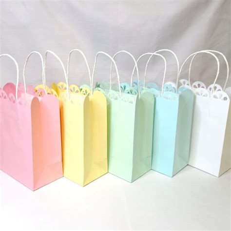 Jual Pastel Lace Paper Bag M Tas Kertas Bungkus Souvenir Kado