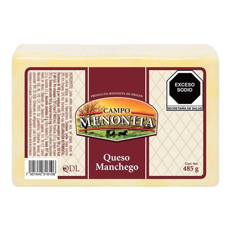 Queso Manchego Campo Menonita 485 G Walmart