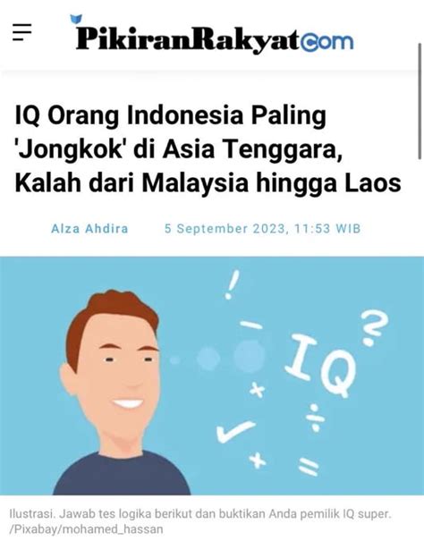 Ga Heran Banyak Model Kayak Si Krembuk Bikin IQ Nasional Turun 9GAG