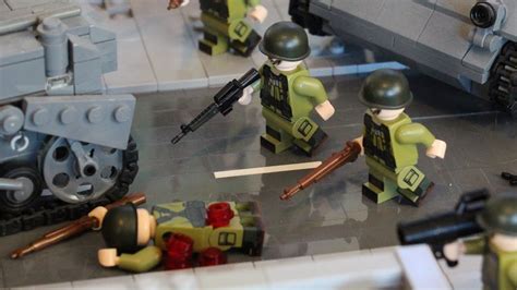 Lego Military Builds How To Stage Lego Minifigures Youtube