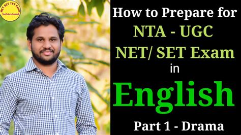 How To Prepare For Net Set Exam In English Part Drama Net Set