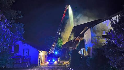 Kreis Ravensburg Gro Brand Auf Bauernhof Im Kreis Ravensburg Stall