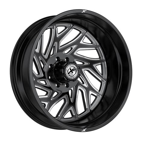 Xf Off Road Dually Xf 229 Wheels Rims 26x8 25 8x165 1 Gloss Black