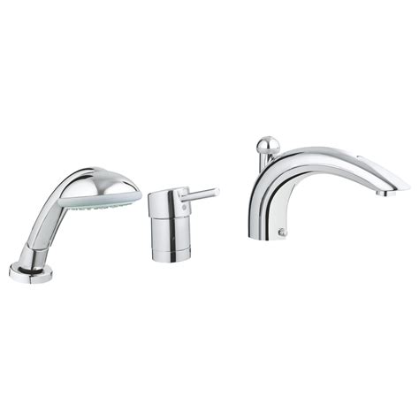 Concetto Three Hole Single Lever Bath Combination GROHE