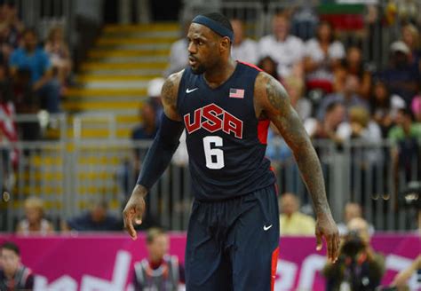 Lebron James Named One Of Team Usa S Opening Ceremony Flag Bearers See Photos Of His Olympic Career