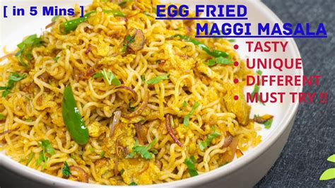 Egg Fried Maggi Egg Maggi Egg Maggi Recipe How To Make Egg Fried