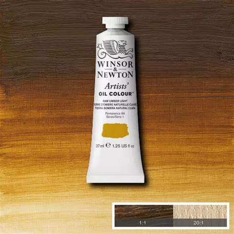 Oleo Winsor Newton Artists Ml Raw Umber Light S Frete Gr Tis