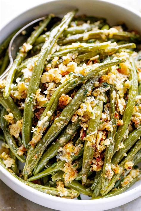 Garlic Parmesan Roasted Green Beans Roasted Green Bean Recipes