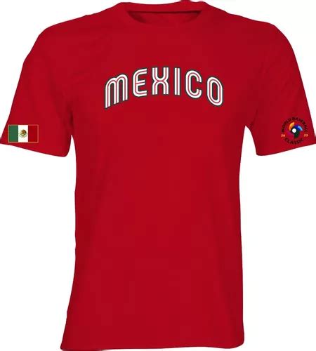 Busca Playera Roja Del Clasico Mundial De Beisbol Mexico A La