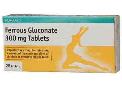 Ferrous Gluconate - Numark - Pacific Pharmaceuticals Limited