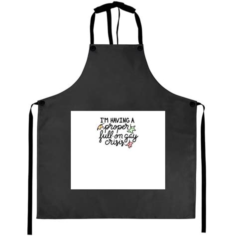 Heartstopper I M Having A Proper Full On Gay Crisis Aprons Sold By