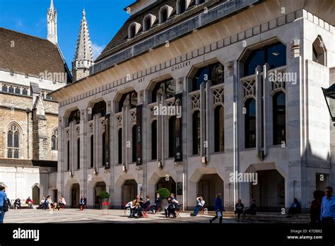 The Guildhall Art Gallery, The City Of London, London, UK Stock Photo ...
