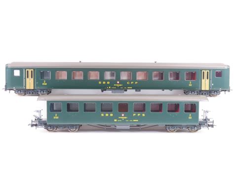 Roco H0 Uit Set 51338 Personenwagen EW II Schnellzugwagen 2