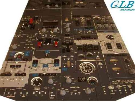 Boeing 737 Full Overhead Panel - GLB Flight Products