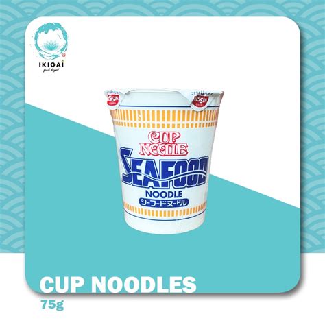 Nissin Cup Noodle Seafood Flavor 75g Shopee Philippines