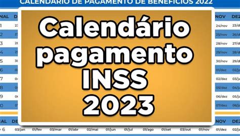 Confira O Novo Calendário De Pagamentos Do Inss E Veja As Datas