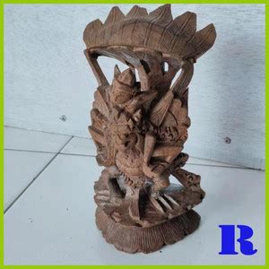 Jual Patung Ukir Kayu Antik Garuda Wisnu Kencana Gwk Ukiran Bali Lawas