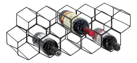 Kit Adega De Mesa Porta Vinho Colmeia P Garrafas Suporte Frete Gr Tis