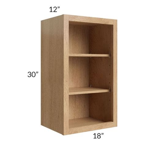 Midtown Timber Shaker X Wall Cabinet No Door To Be Used With A