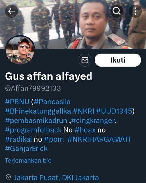 R On Twitter Ini Pasukan Banserep Di Bio Nya No Porn Tapi