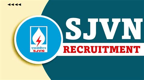 SJVN Recruitment 2023 Notification Out For 100 Vacancies Check Post