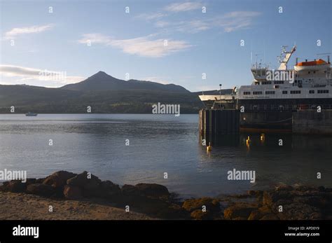 Brodick Harbour Isle of Arran Stock Photo - Alamy