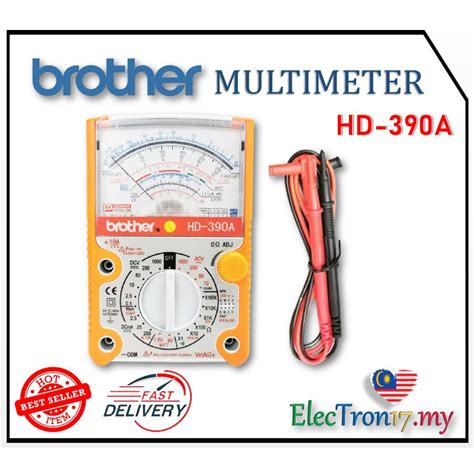 BROTHER Analog Multimeter HD390A Shopee Malaysia