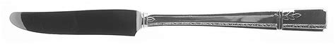 Grenoble Silverplate 1938 New French Hollow Grille Knife By Oneida