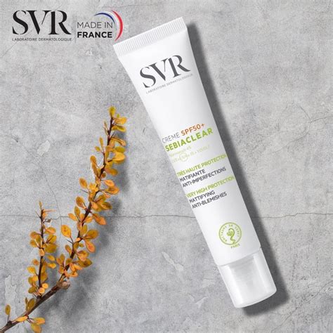 Kem Chống Nắng Giảm Mụn Không Nhờn Rít Svr Sebiaclear Crème Spf50 40ml ThẾ GiỚi Skinfood