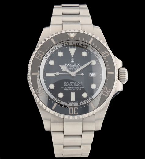 Rolex Sea Dweller Deepsea Stainless Steel 44mm Black Watch