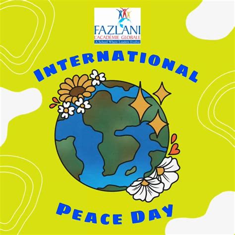 International Peace Day Fazlani L Acad Mie Globale