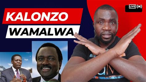 Exposed The Dark Secret Behind Kalonzo Musyoka Eugene Wamalwas