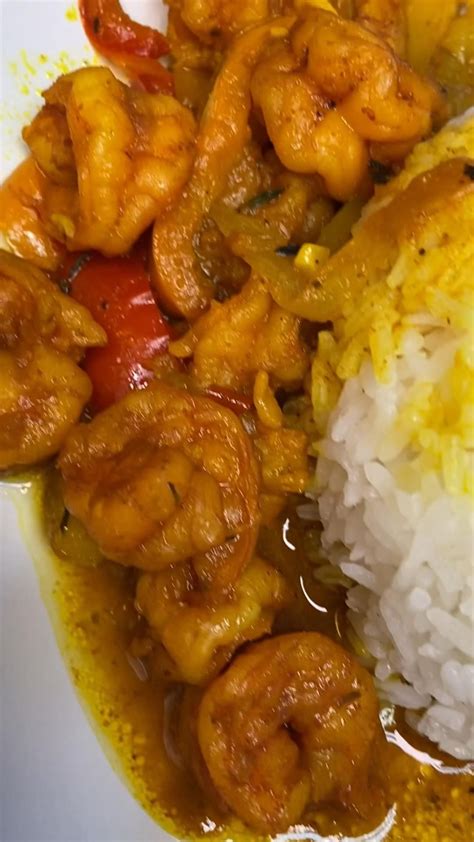 Jamaican Curry Shrimp Recipe Caribbeanfood Jamaicanfood Mealprepinspo