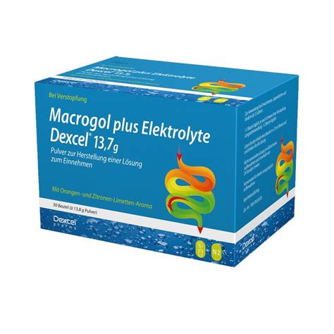 Macrogol Plus Elektrolyte Dexcel G St Shop Apotheke