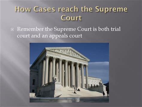 Deciding Cases At The Supreme Court Ppt Download