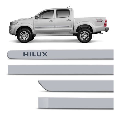 Frisos Lateral Original Hilux 2018 Todas Cores R 120 00 Em Mercado Livre