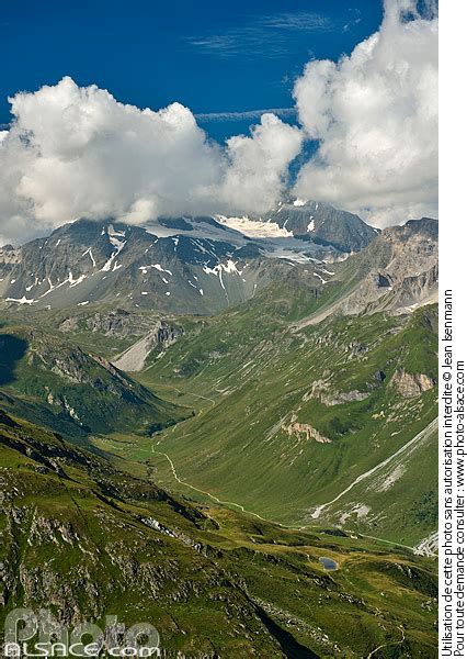 Photo La vallée du Doron de Chavière le Glacier de Gebroulaz et l