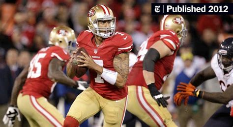 49ers Take Odd Spin On Quarterback Controversy The New York Times