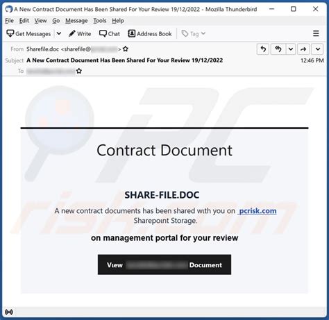 Contract Document Email Scam Removal And Recovery Steps Updated