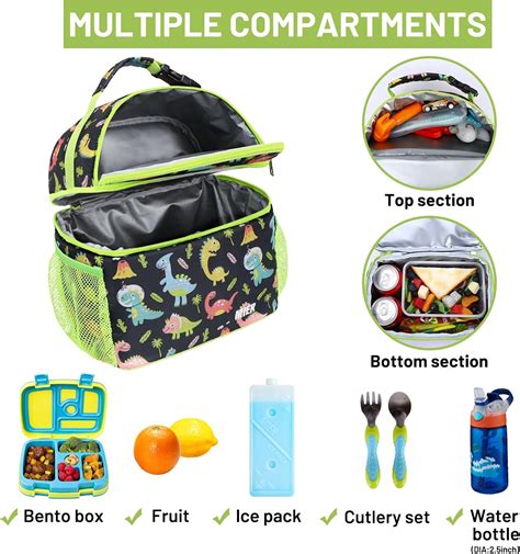 Mier Lonchera Para Niños Y Niñas Con Aislamiento Lonchera Para Niños
