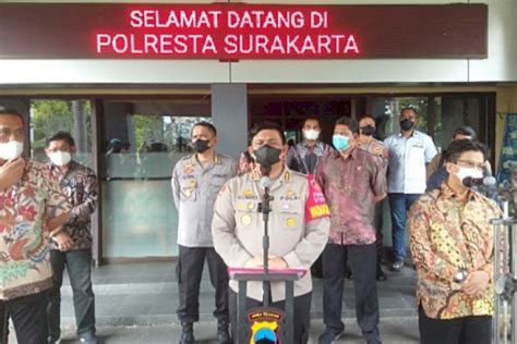 Polresta Surakarta Tetapkan Dua Tersangka Kasus Meninggalnya Mahasiswa